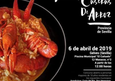 Organización y gestión de eventos: Concurso recetas de Arroz, Sevilla
