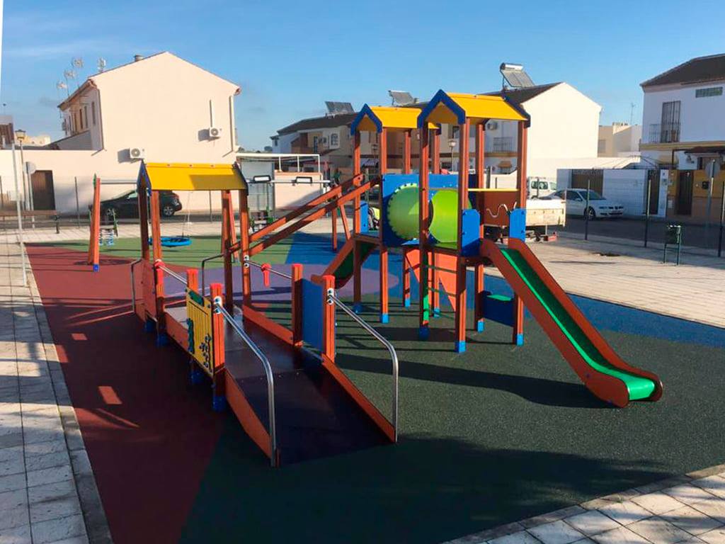 Rehabilitación parque infantil Benacazón, (Sevilla).